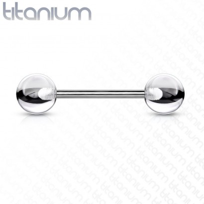 Piercing do jazyka TITAN (čirá)