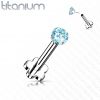 PUSH IN piercing do brady / ucha TITAN 1,2 x 8 mm (vitrail medium)