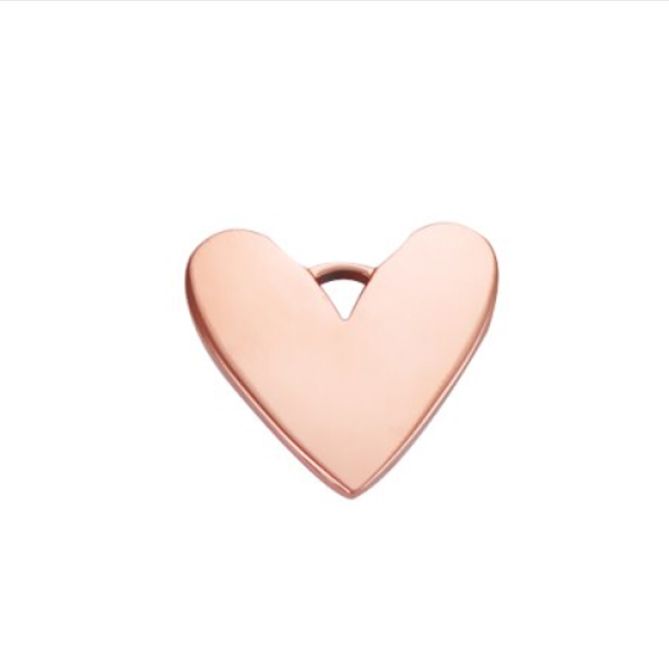 S4U Ocelový přívěsek srdíčko - OK1423-RD
