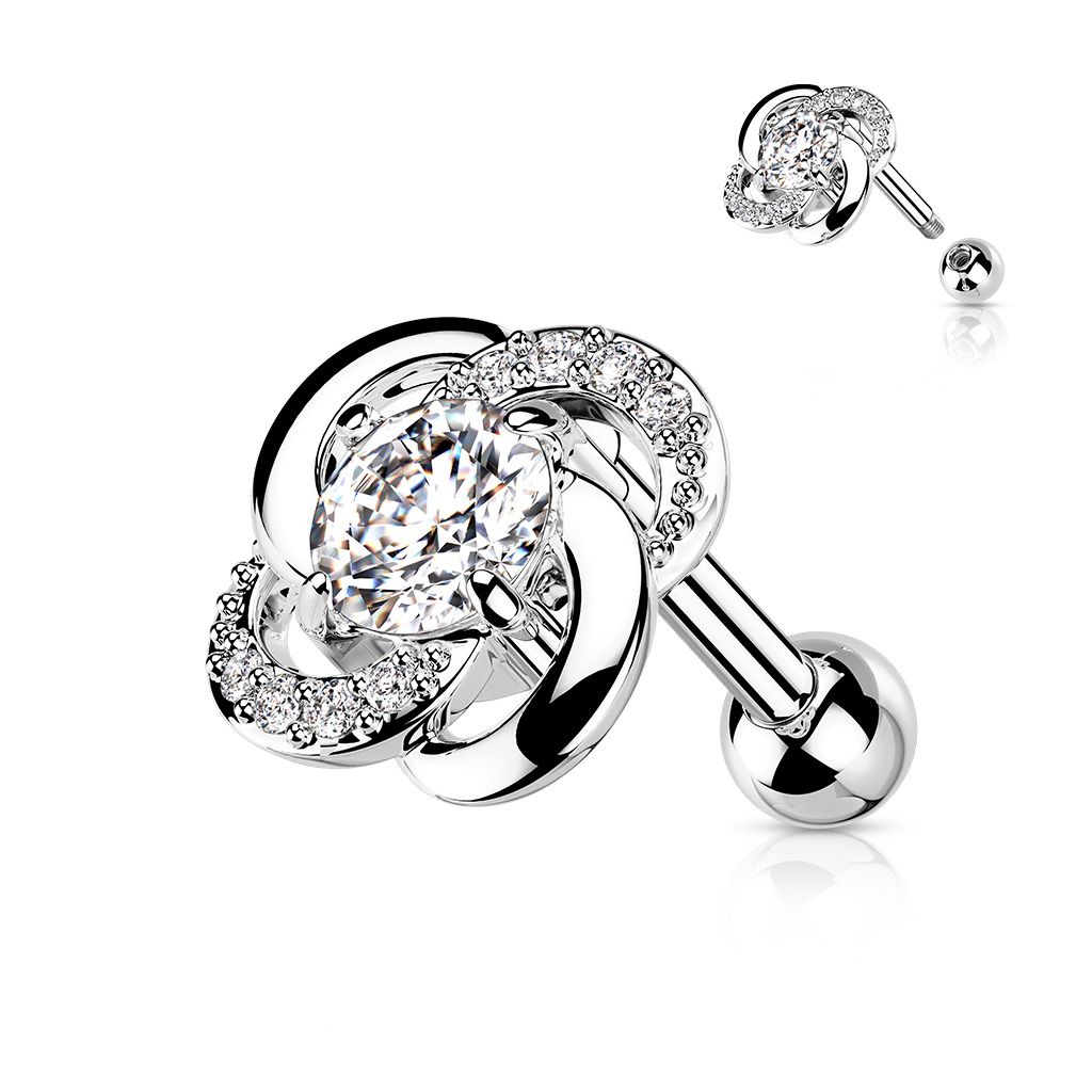 Levně Cartilage piercing do ucha - CP1085-ST