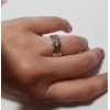 AN1044 Dámský stříbrný snubní prsten (53)