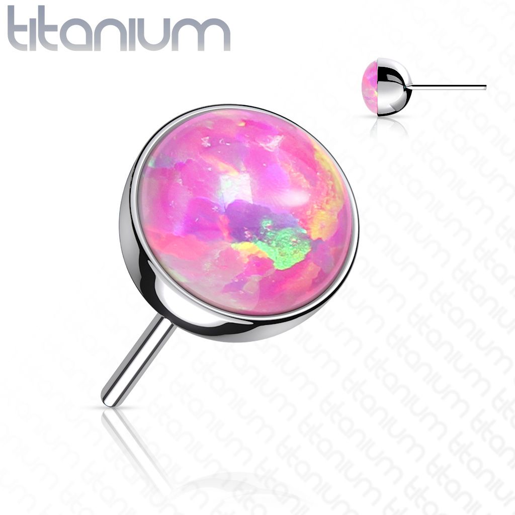 S4U Kamínek k PUSH IN piercing do nosu TITAN (4 mm) - TIT1149-OP22-040