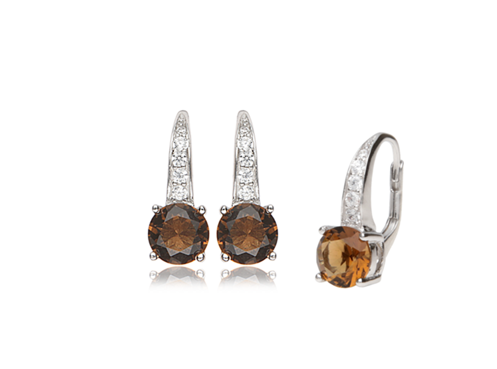 Stříbrné náušnice SVLE0108X61CH00