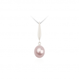 Stříbrný přívěšek s perlou