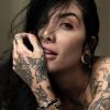 Piercing podkova s opály rose gold