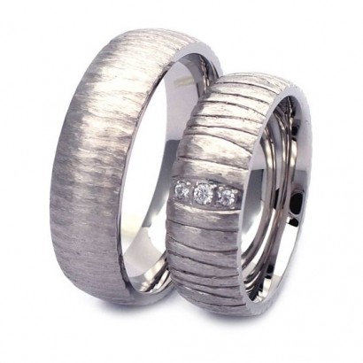NSS3013 Dámský snubní prsten ocel (54)