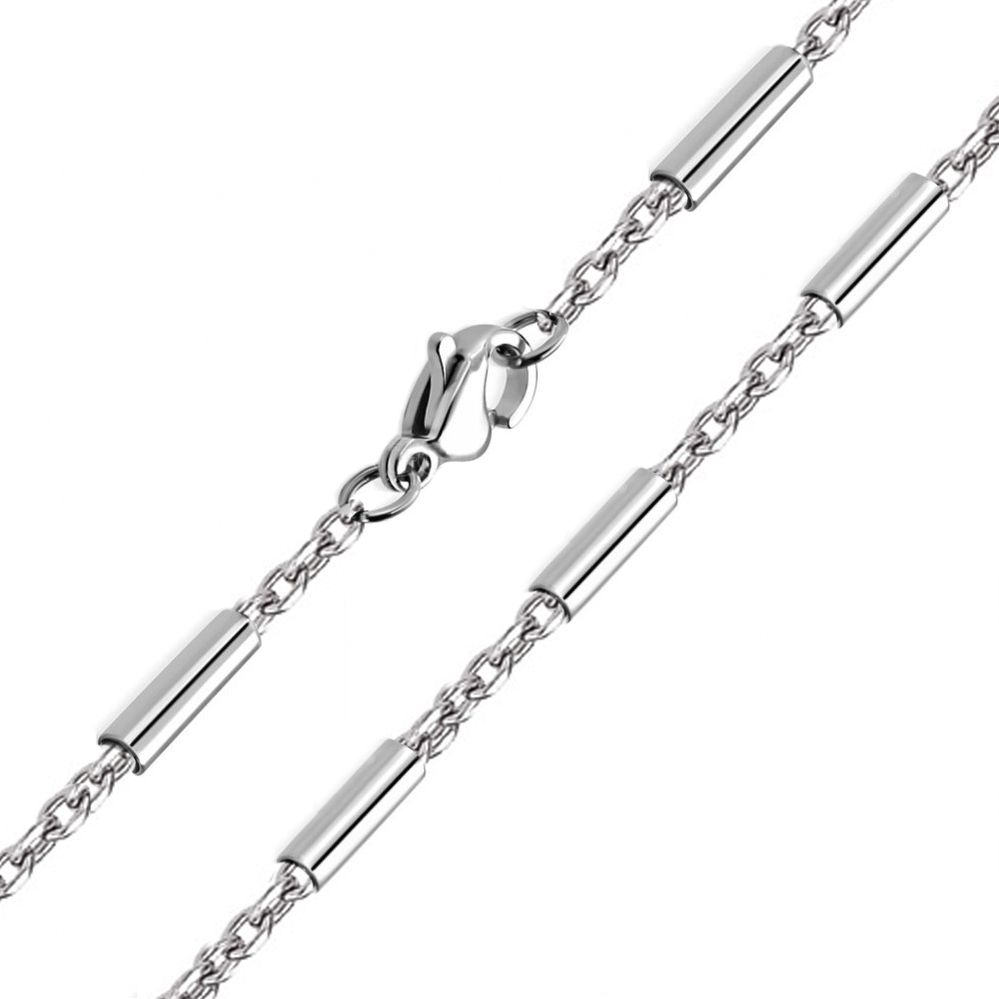 Levně S4U Ocelový řetízek délka 50 cm, šíře 1,5 mm - OPE1114-50