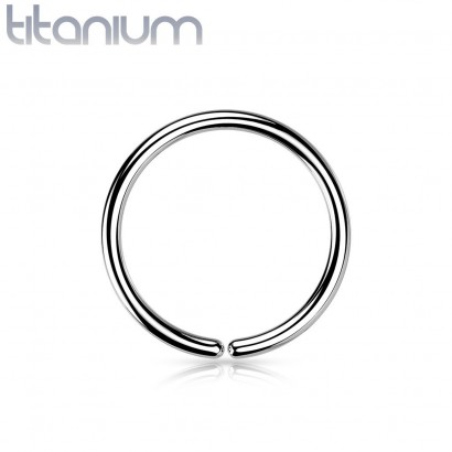 Piercing kruh TITAN (1,0 x 7 mm)
