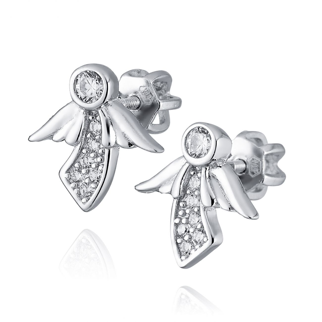 NUBIS Stříbrné dámské náušnice - NB-3529