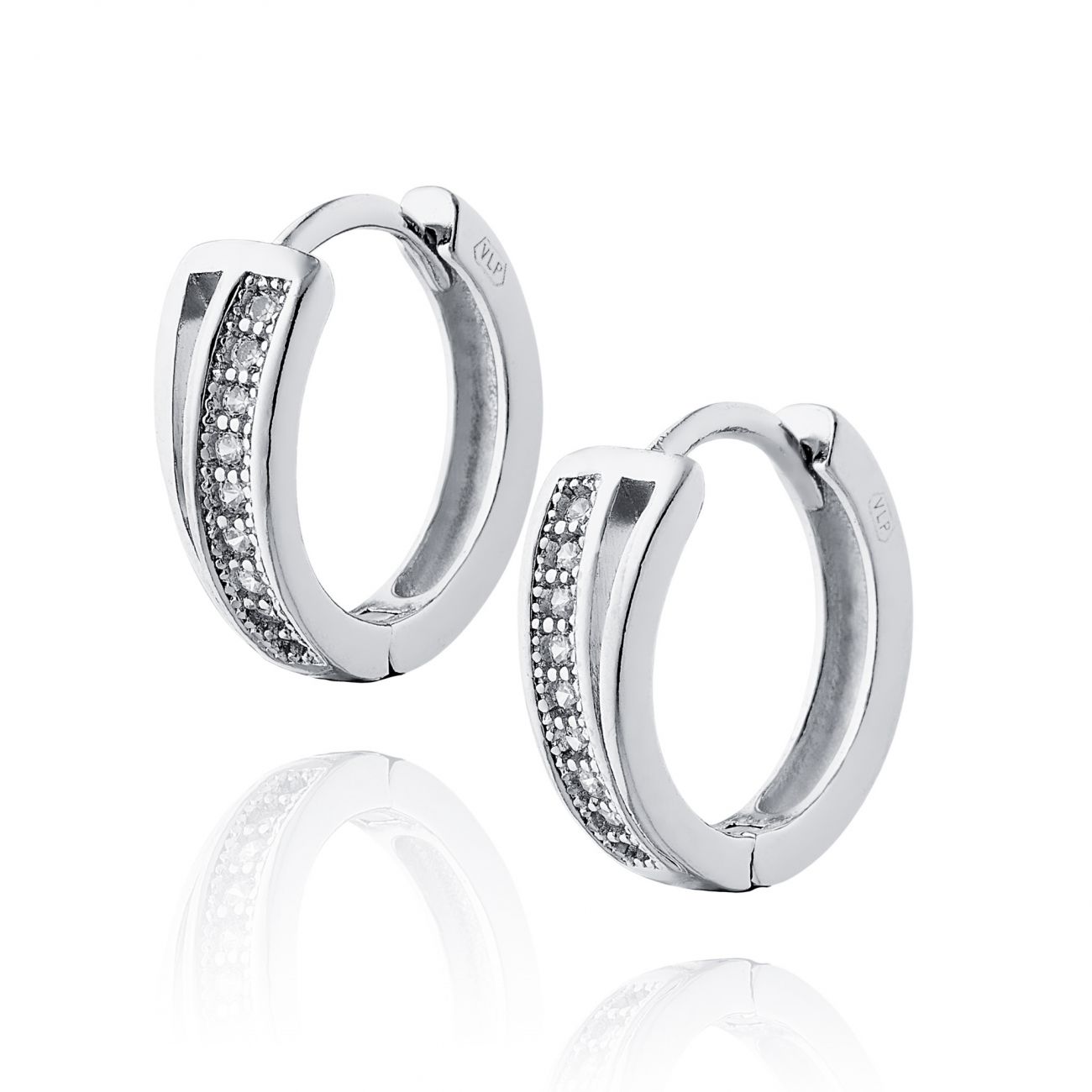 NUBIS Stříbrné dámské náušnice - NB-3541