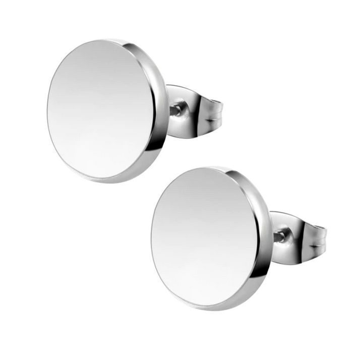 Levně Ocelové náušnice kolečka, 14 mm - OPN1153-14