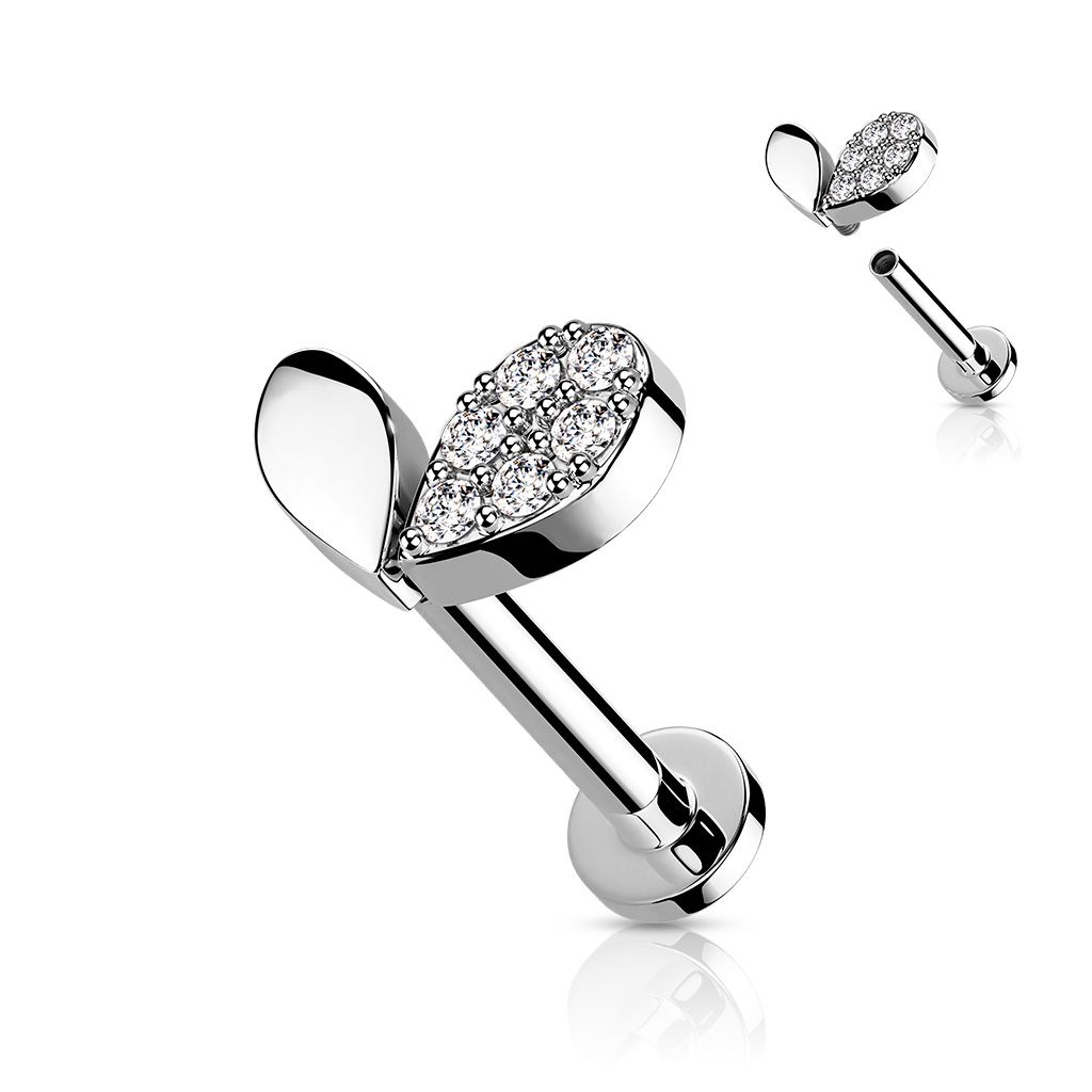 Levně Labreta / cartilage piercing (1,2 x 8 mm) - LB0040ST-1208
