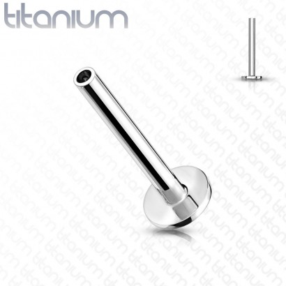 PUSH IN tyčka k labretě TITAN, tl. 1 mm (1,0 x 7 mm)