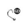 Piercing do nosu - TITAN