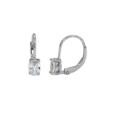 NUBIS Stříbrné náušnice se zirkony - NB-3571