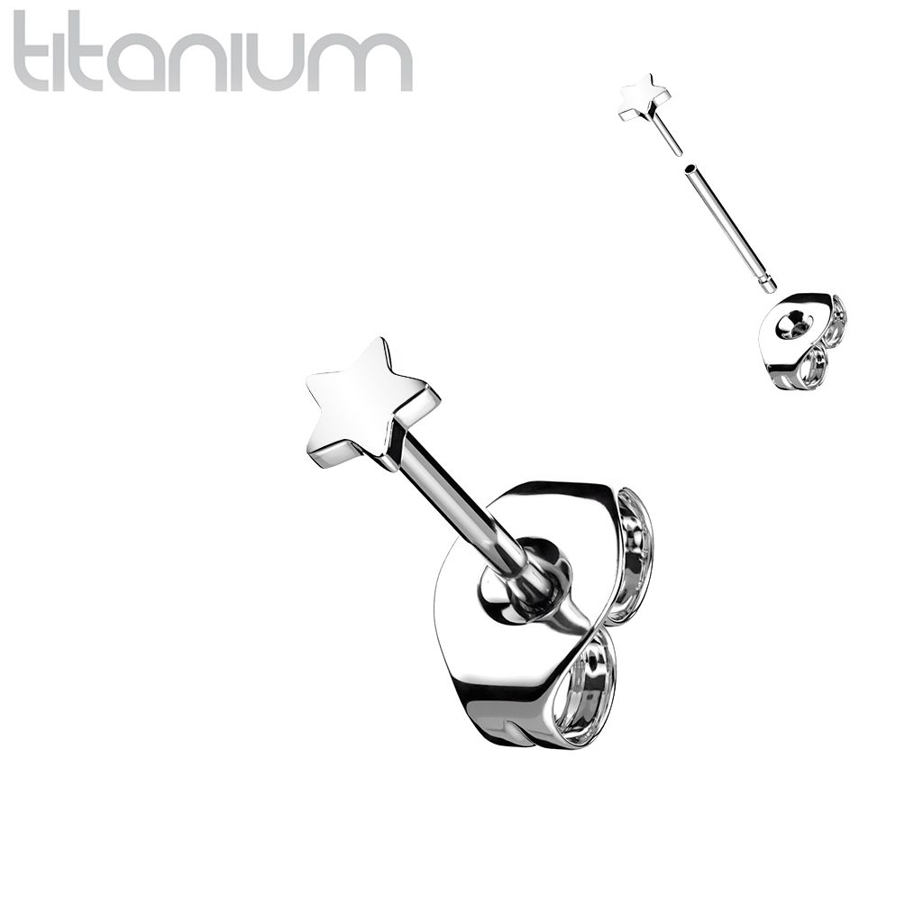 Levně S4U PUSH IN náušnice TITAN, 1 kus - TIT1207