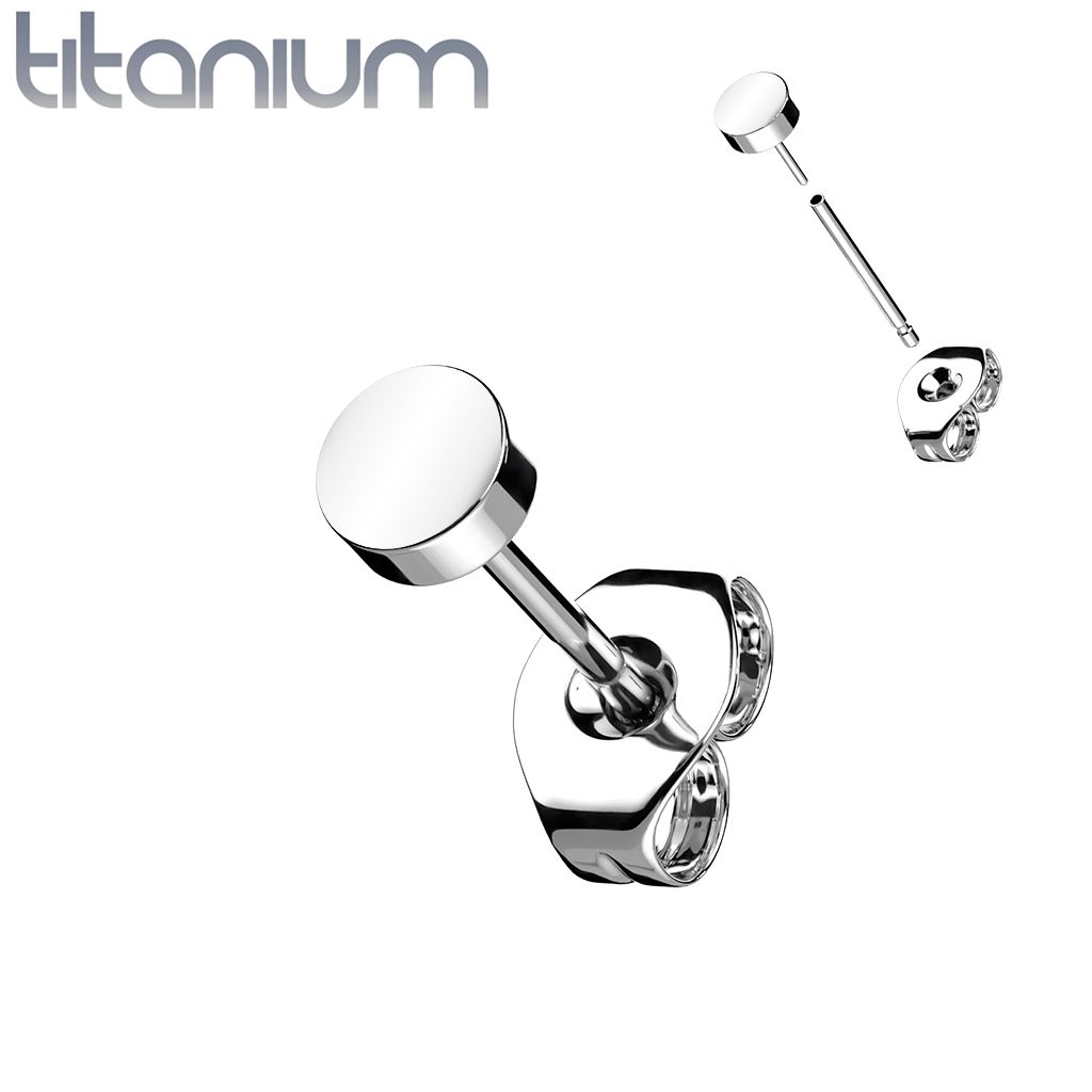 Levně PUSH IN náušnice TITAN, 1 kus - TIT1203