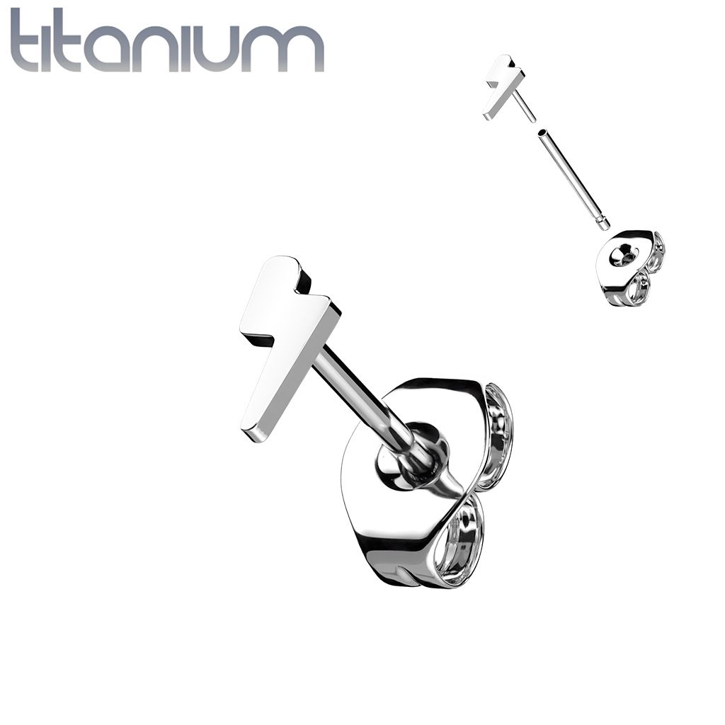 Levně S4U PUSH IN náušnice TITAN, 1 kus - TIT1204