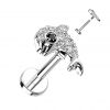 Piercing do brady delfín (1,2 x 6 mm)