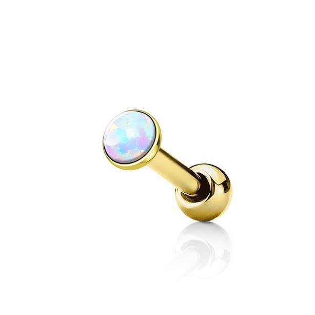 S4U Zlacená cartilage piercing do ucha (4 mm) - CP1088GD-04