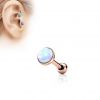 Zlacená cartilage piercing do ucha (4 mm)