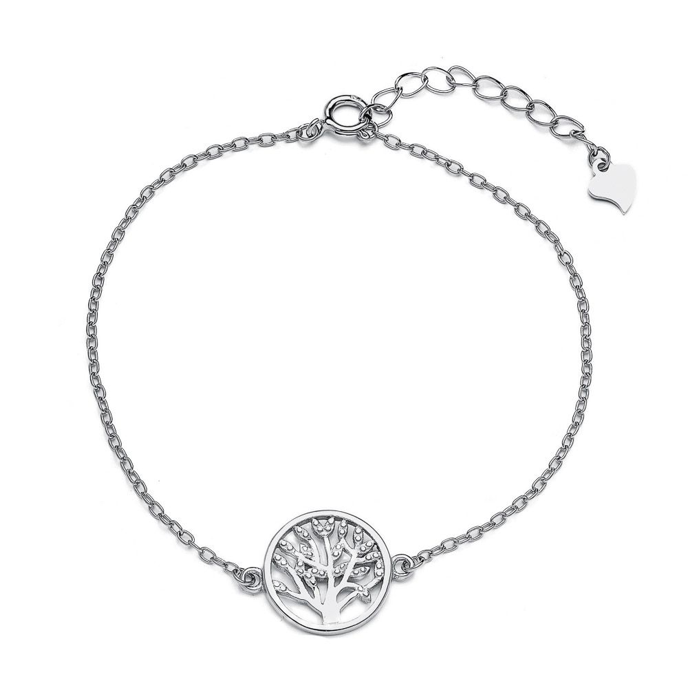 NUBIS Stříbrný náramek strom života - NB-1122