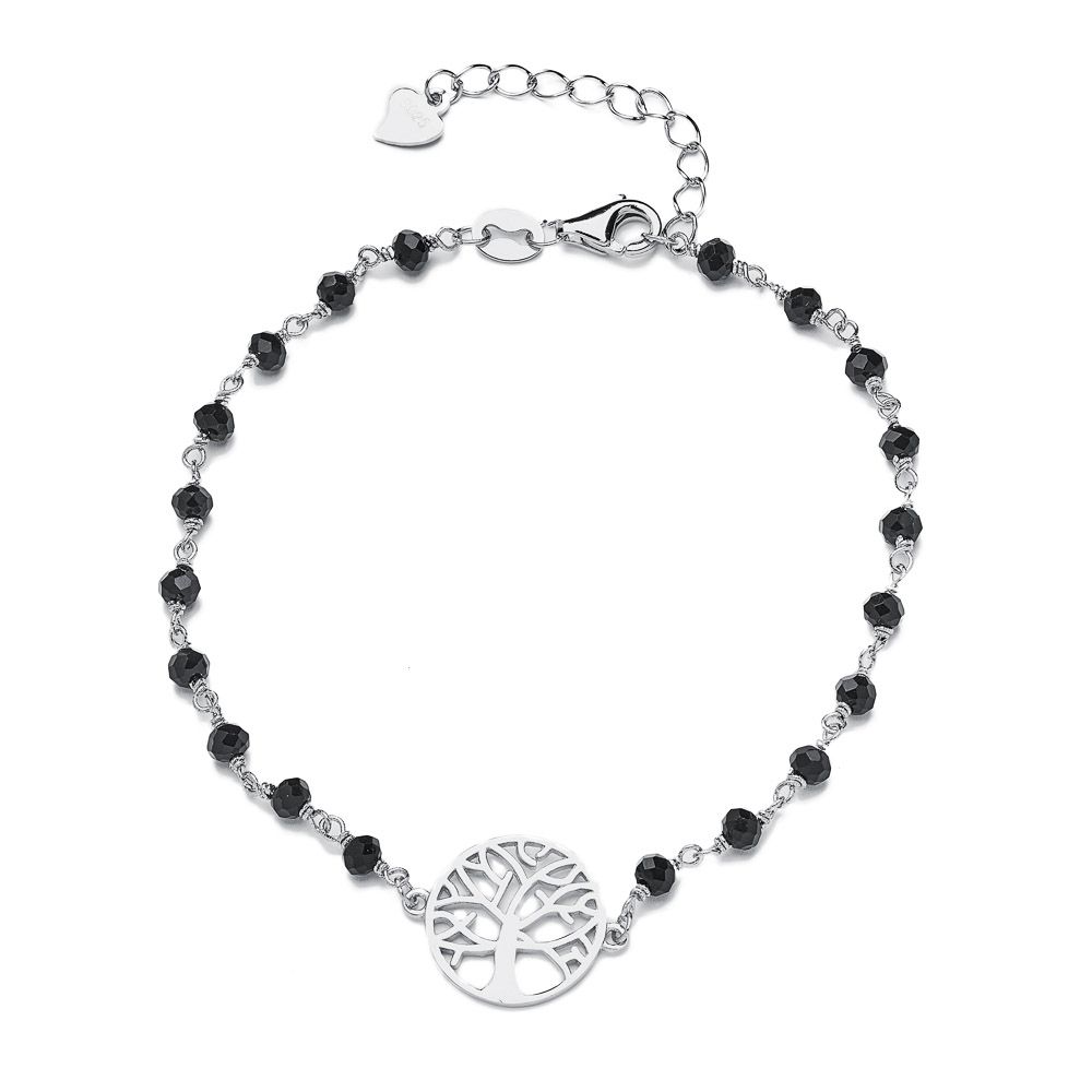 NUBIS Stříbrný náramek strom života - NB-1120