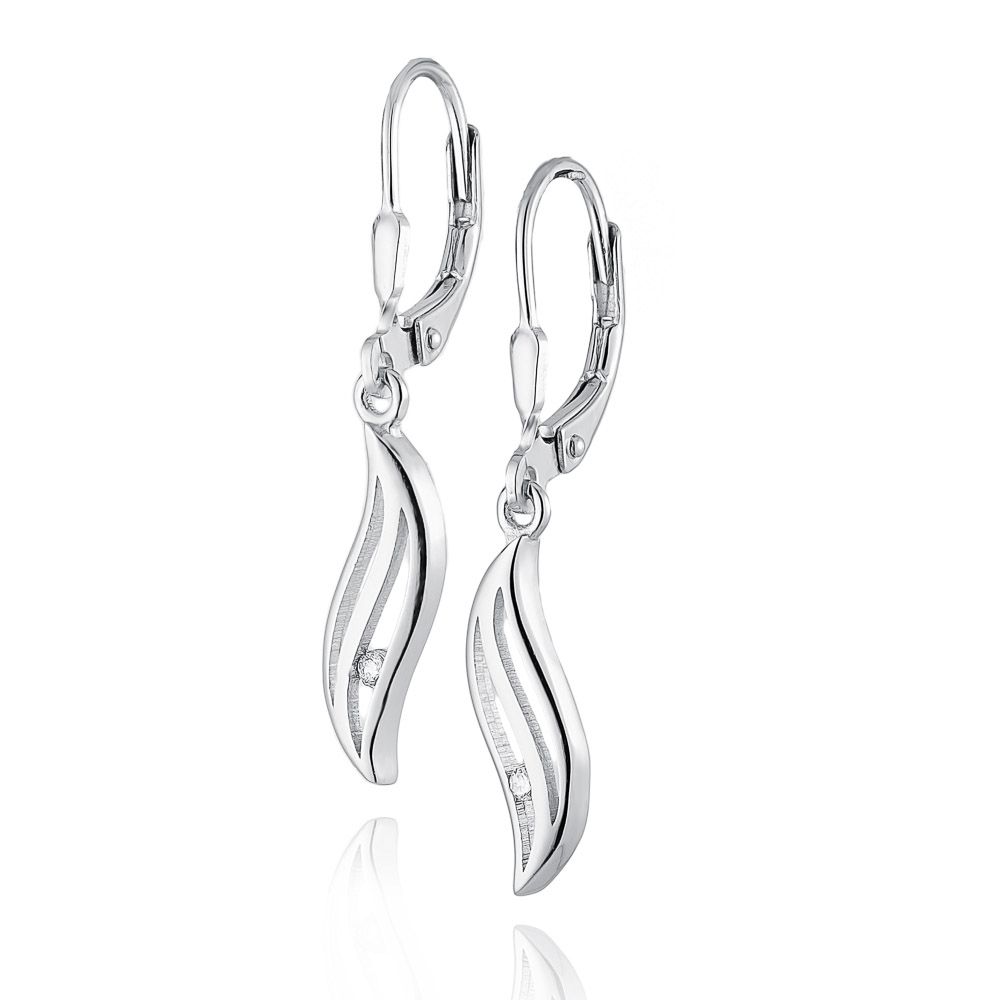 NUBIS Visací dámské náušnice - NB-3602