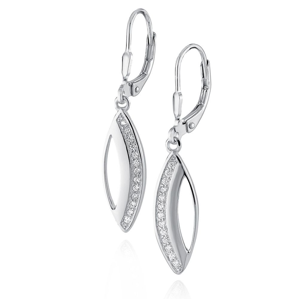 NUBIS Visací dámské náušnice - NB-3598