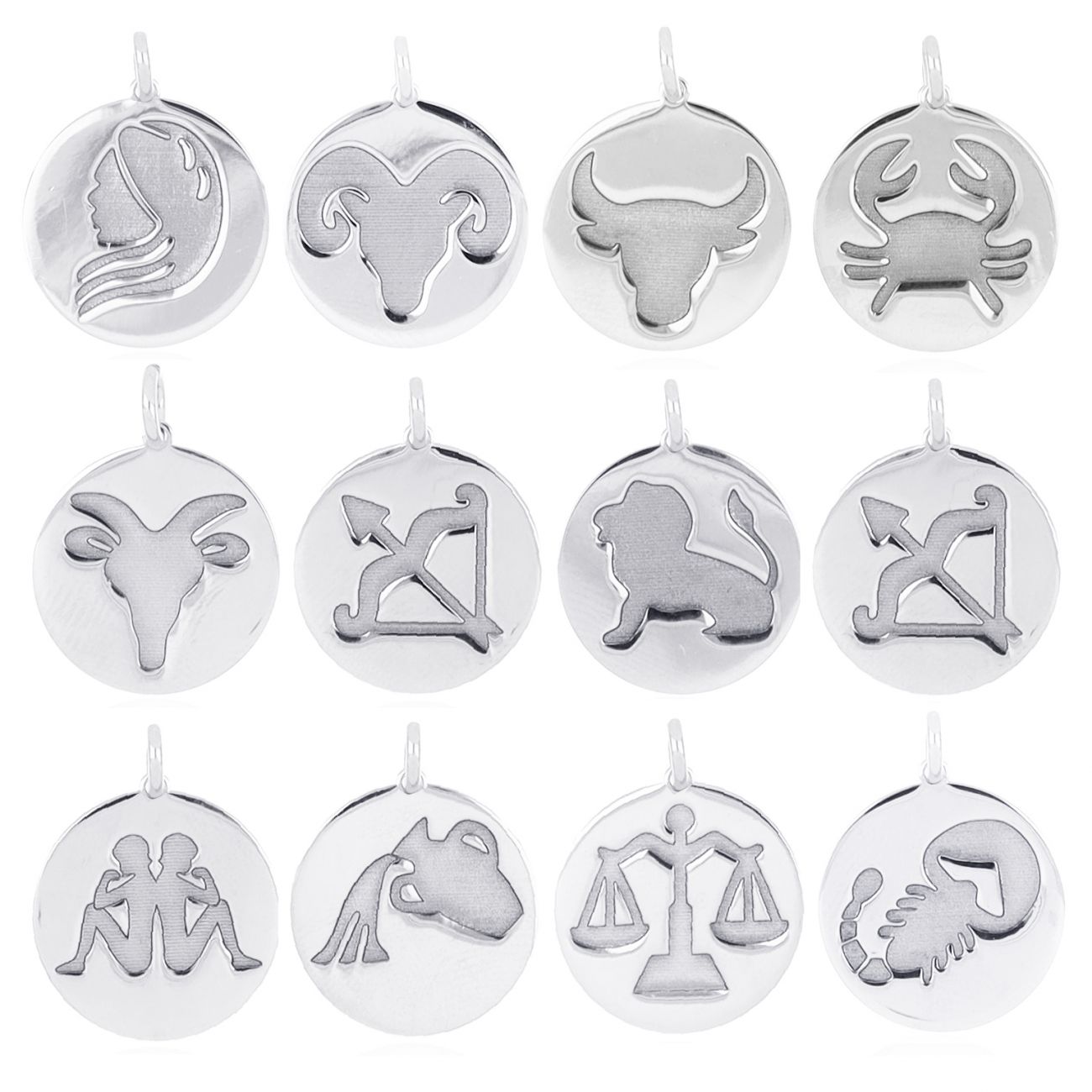 NUBIS Stříbrný přívěsek - znamení (0,83 g, kozoroh) - NB-4223-05