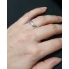 AN1046 Stříbrné snubní prsteny vlnka - pár [4]