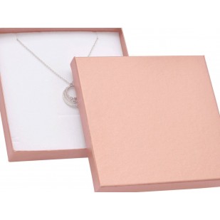 Velká dárková krabička - perleťově růžová