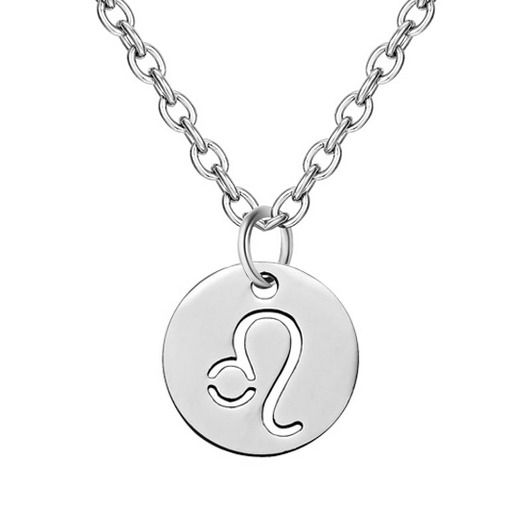 Levně S4U Ocelový řetízek s přívěskem znamení (lev) - OPD0141-05