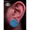 Plug do ucha z tyrkysu (8 mm)