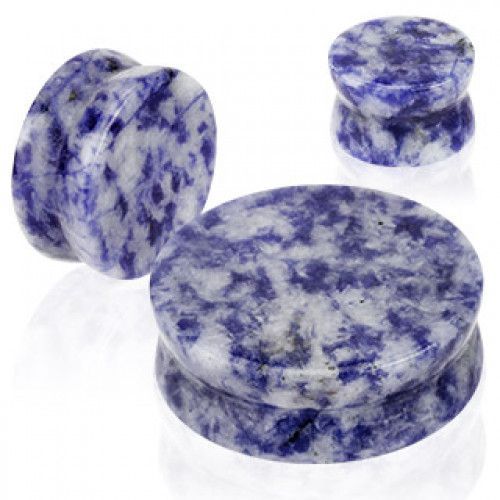 Levně Plug kámen Lapis Lazuli (14 mm)