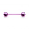 Piercing do jazyka barevný (zelený)