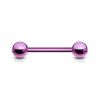 Piercing do jazyka barevný (tmavě modrý)