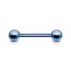 Piercing do jazyka barevný (tmavě modrý)