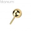 Kulička k PUSH IN piercingu TITAN (5 mm)
