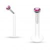 Labreta BioFlex, zirkon 2 mm (čirá)