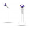 Labreta BioFlex, zirkon 2 mm (čirá)