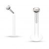 Labreta BioFlex, zirkon 2 mm (čirá)