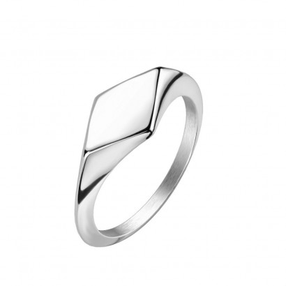 Ocelový prsten s možností rytiny (60)