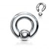 Piercing - kruh (8 x 16 mm, kulička 10 mm)