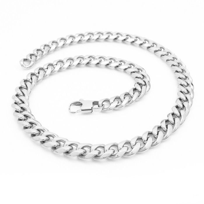 Levně S4U Pánský ocelový řetěz, tl. 11 mm - OPE1323-110-60