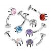 PUSH IN piercingu do pupíku TITAN (vitrail medium)