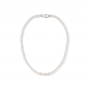 Perlový náhrdelník 50 cm