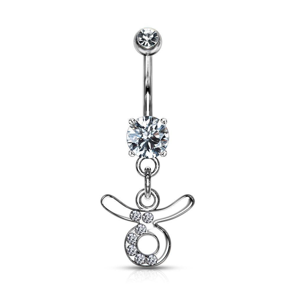 Piercing do pupíku - znamení býk - WP01141-06