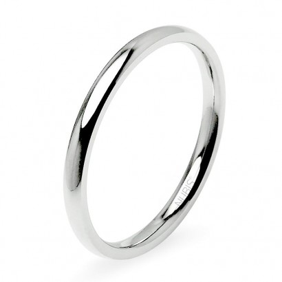 Ocelový prsten šíře 2 mm (51)