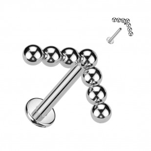 Piercing do brady - labreta titan 1,2 x 8 mm